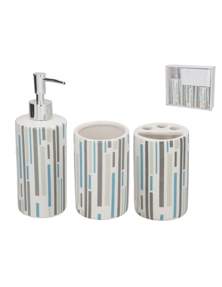 SET DE BAÑO 3PCS MONACO