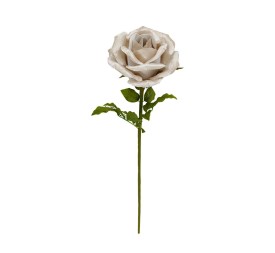 ROSA CON PIE TERCIOPELO CHAMPAN D28 H108
