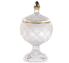 COPA CRISTAL TRANSPARENTE CON TAPA D8,5 H15