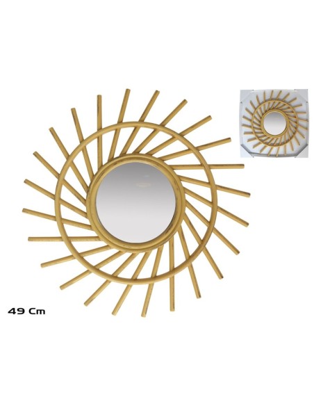 ESPEJO SOL 49,5 CM