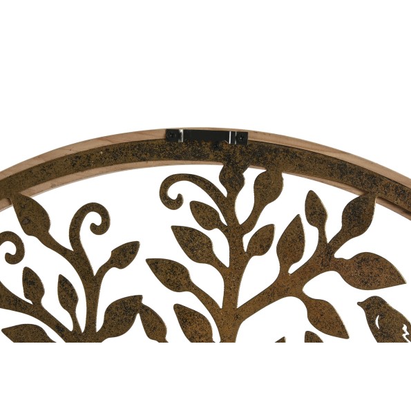 DECORACION PARED METAL 60X1,5X60 ARBOL 2 SURT.