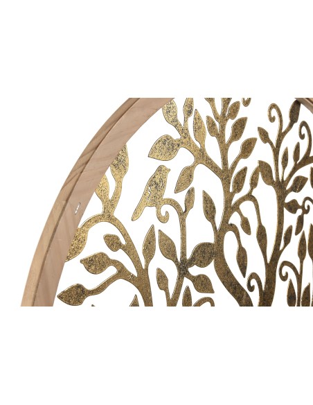 DECORACION PARED METAL 60X1,5X60 ARBOL 2 SURT.