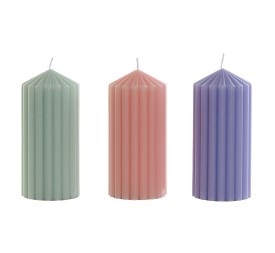 VELA CERA PERFUME 7X7X15 450 GR,. 3 SURT.