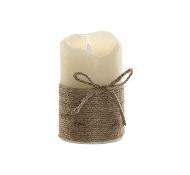 VELA LED CERA LED 7,5X7,5X12,5 165 GR, MOVIMIENTO