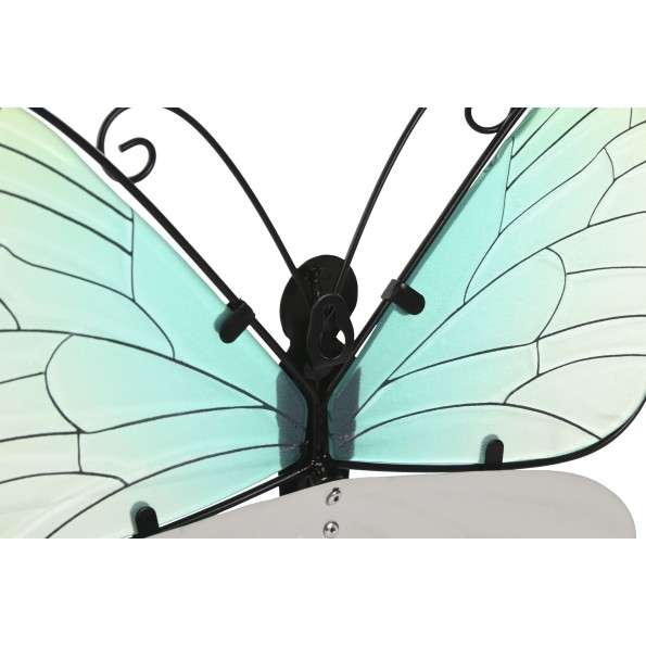 DECORACION PARED METAL 30X1,5X30 MARIPOSA 4 SURT.