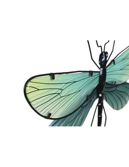DECORACION PARED METAL 46X1X31 LIBELULA 4 SURT.