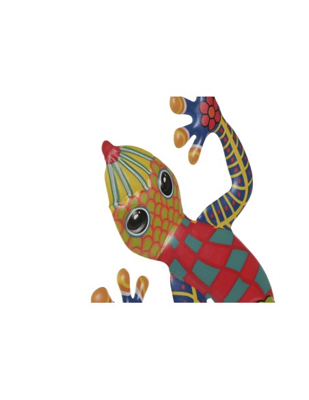 DECORACION PARED METAL 29X1,5X46 LAGARTIJA MATE