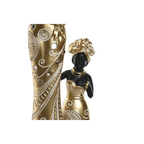 FIGURA RESINA 10X7X31 AFRICANA 2 SURT.