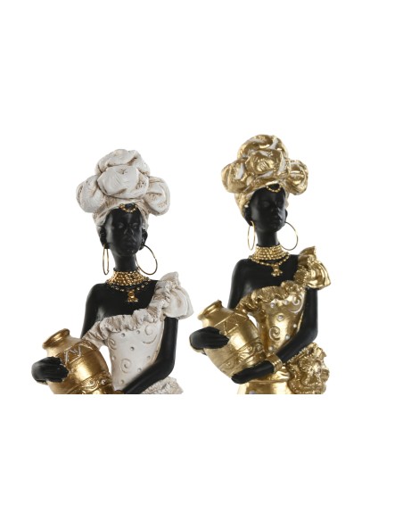 FIGURA RESINA 10X7X31 AFRICANA 2 SURT.