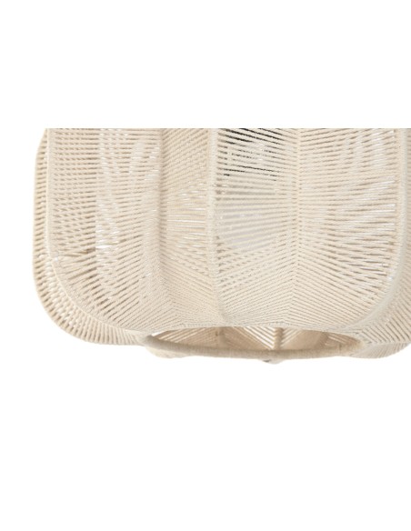 LAMPARA TECHO ALGODON SEAGRASS 31X31X30 NATURAL
