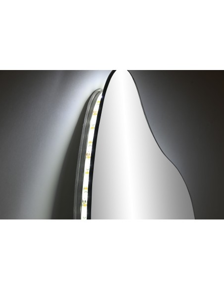 ESPEJO LED CRISTAL 50X0,5X130 TACTIL