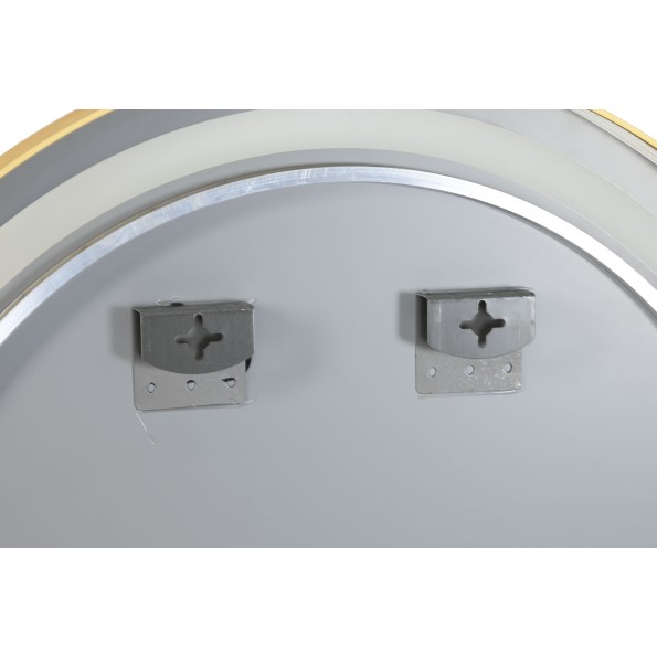 ESPEJO LED ALUMINIO 80X0,5X80 TACTIL DORADO