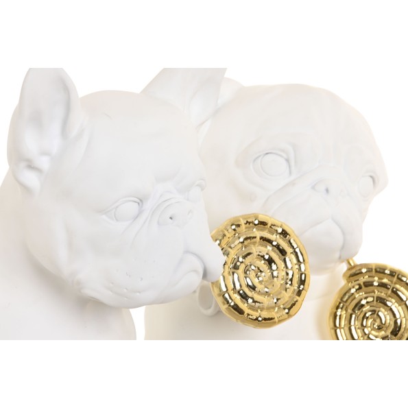 FIGURA RESINA 17X17X25 PERRO 2 SURT.