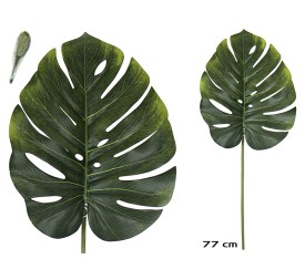 VARA HOJA MONSTERA-77 CM