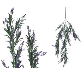COLGANTE LAVANDA PLASTICO  X 3- 78 CM