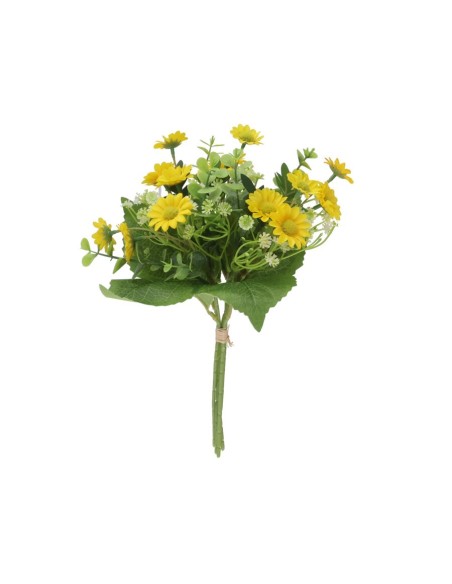 ATADO MARGARITAS X 5 - 33 CM (AMARILLO)