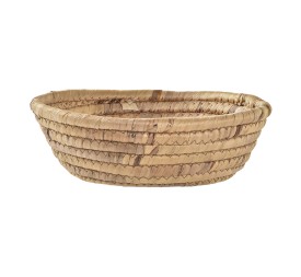 CENTRO MESA JUNCO 25X25X8 NATURAL MARRON