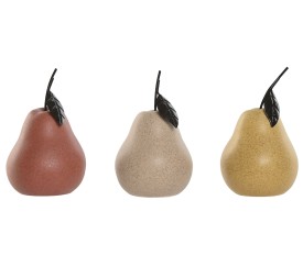 DECORACION PORCELANA 8X8X14 PERA MATE 3 SURT.