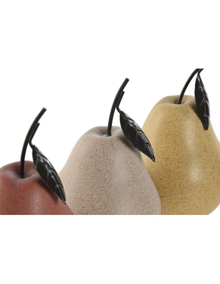 DECORACION PORCELANA 8X8X14 PERA MATE 3 SURT.