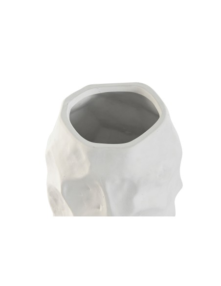 JARRON TERRACOTA 16X14X30 WATERPROOF BLANCO