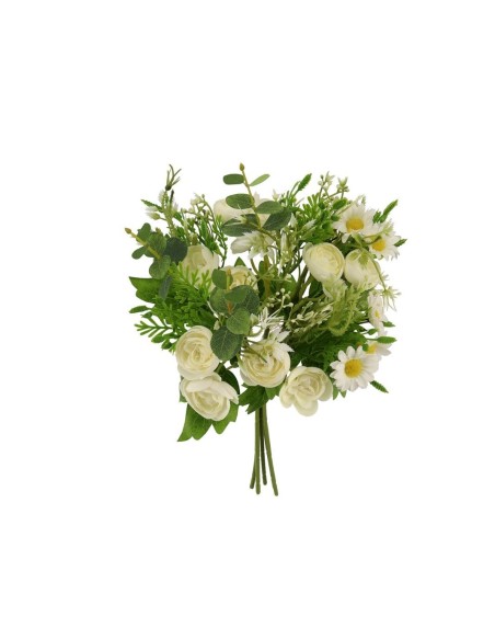 RAMO ATADO RANUNKULUS X 5-35CM BLANCO