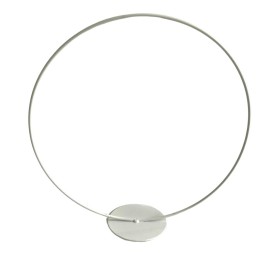 ESTRUCTURA CÍRCULO BLANCO SOBRE PEDESTAL D30