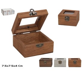 CAJA C/TAPA ERIK 7.5X7.5 WINTER COLORS