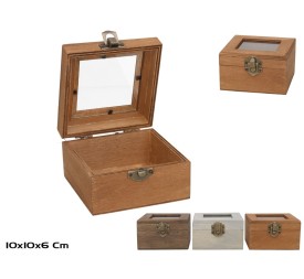 CAJA C/TAPA ERIK 10X10 WINTER COLORS