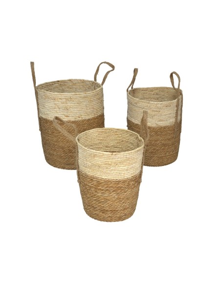 SET 3 CESTAS CUENCA 40X46CM C/ASAS