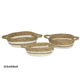 SET 3 CESTAS CON ASAS CALI 29X23X11CM