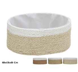 CESTA NAYA NATURAL 18X13X8CM 3 SURTIDOS