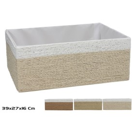 CESTA NAYA NATURAL 39X27X16C 3 SURTIDOS