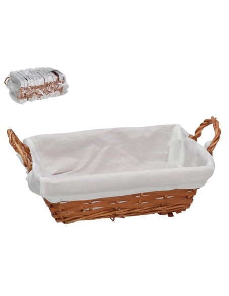 CESTA ASAS ARTEMISA 26X20X12.5CM RECTANGULAR