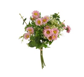 RAMO ATADO MARGARITAS X 5-33CM (ROSA)