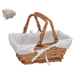 CESTA ARTEMISA ASAS 23X17X9CM RECT