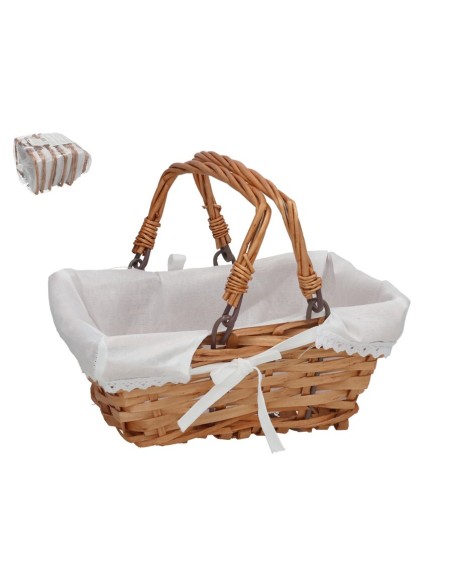 CESTA ARTEMISA ASAS 23X17X9CM RECT