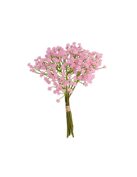 RAMO ATADO GYPSOPHILA X 7- 33 CM (ROSA)