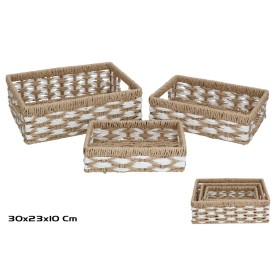 SET 3 CESTAS ALONE MIX 30X23X10CM