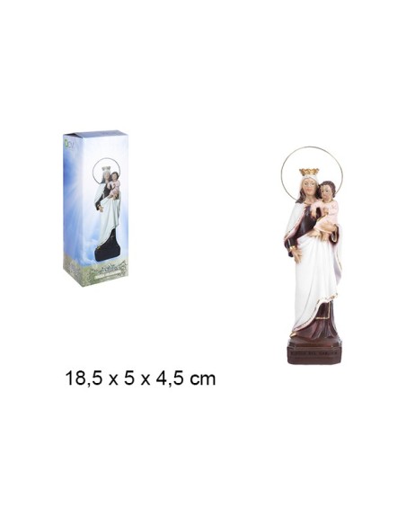 VIRGEN DEL CARMEN 18CM