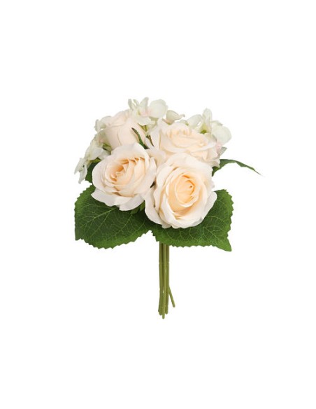 RAMO ATADO ROSAS-HORTENSIA X 5-30CM (TE)