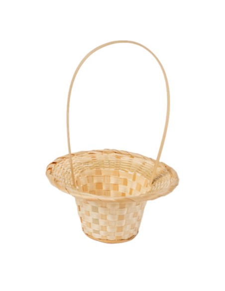 CESTA BAMBÚ NATURAL D21 H10/32