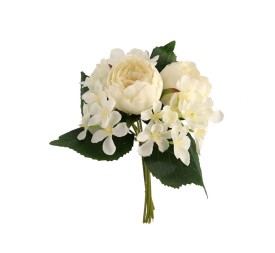 RAMO ATADO PEONIA X 7-31 CM (CREMA)