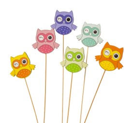 PICK S/18 BUHOS 6 MIX COL D7,5 H35