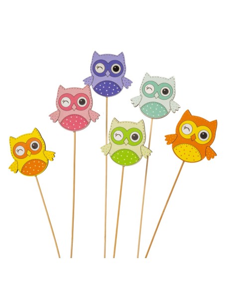 PICK S/18 BUHOS 6 MIX COL D7,5 H35