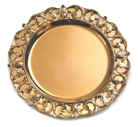 PLATO BARROCO ORO D.36