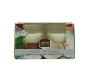 CAJA 2 VASOS PERF. LUMAR AROMATIC DULCE COCO