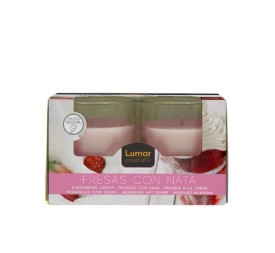 CAJA 2 VASOS PERF. LUMAR AROMATIC FRESA CON NATA