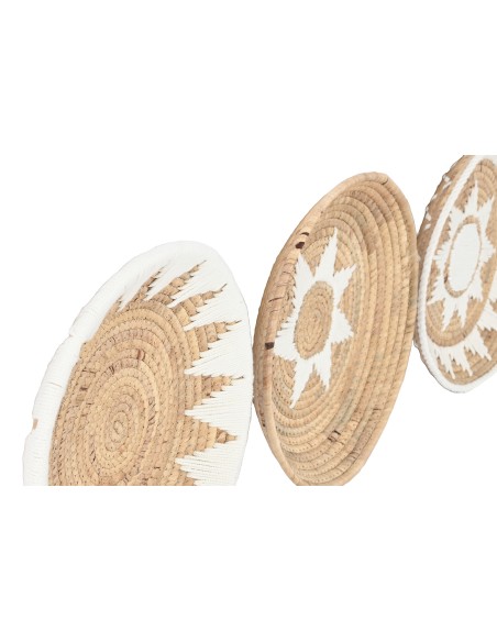 DECORACION PARED SEAGRASS ALGODON 35X5X35 3 SURT.