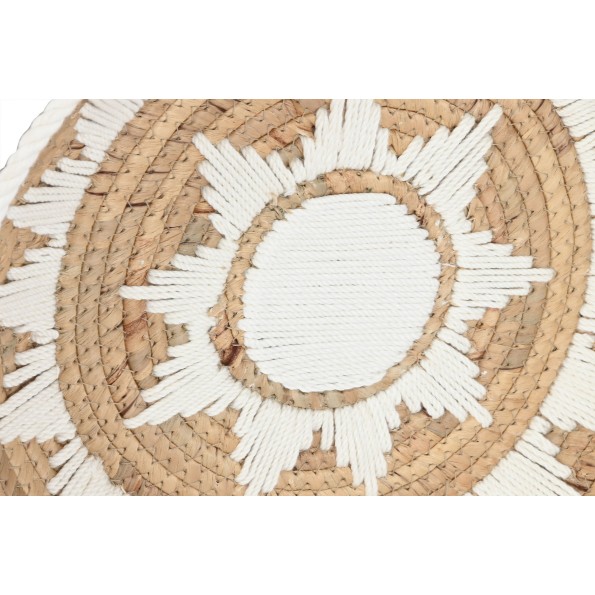 DECORACION PARED SEAGRASS ALGODON 35X5X35 3 SURT.