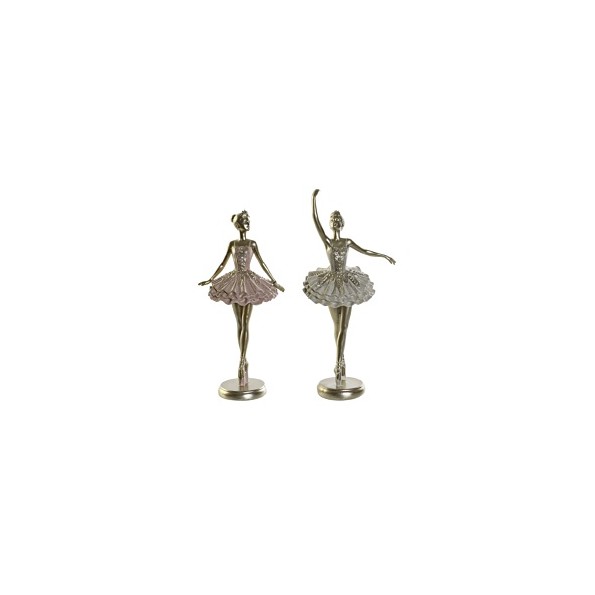 FIGURA RESINA 11X7,5X23 BAILARINAS 2 SURT.